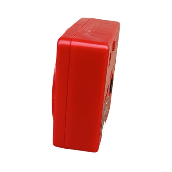 Image 1 of Small Red Electric Alarm Clock Elite Germany 80s