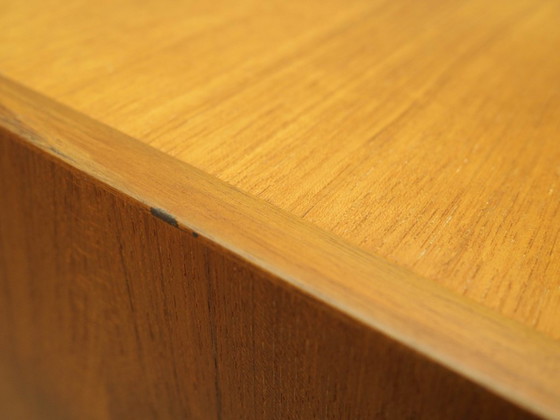 Image 1 of Teakholz-Bücherregal, dänisches Design, 1970er Jahre, hergestellt in Dänemark