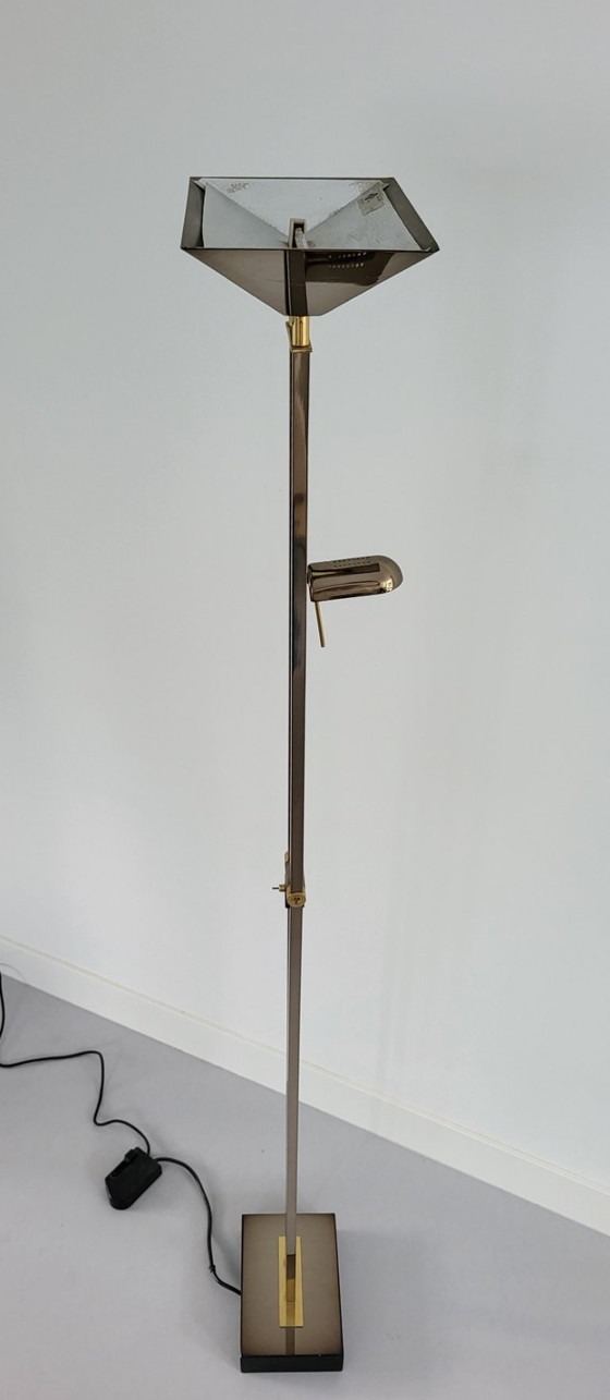 Image 1 of Lampada da terra Deknudt, design Willy Rizzo, Belgio, anni '70
