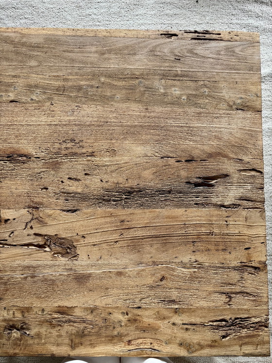 Image 1 of Indian wood coffee table industrial style