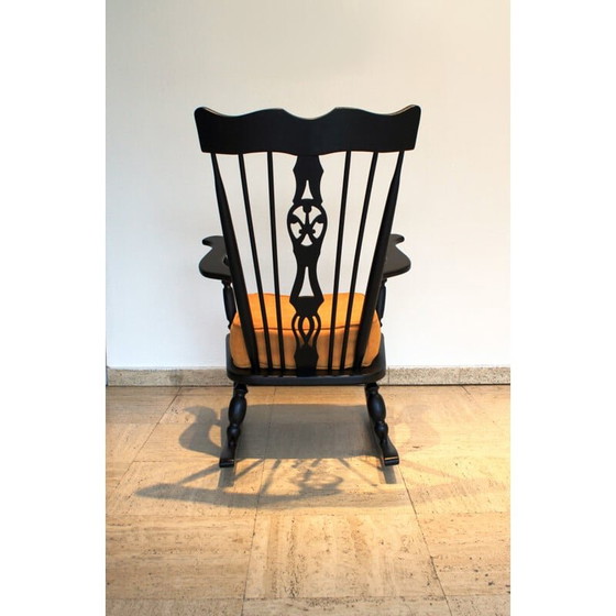 Image 1 of Vintage Windsor rocking chair, English