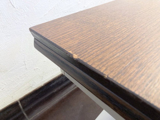 Image 1 of Eettafel / salontafel transformeerbaar meubilair Italiaans 90s design door Calligaris