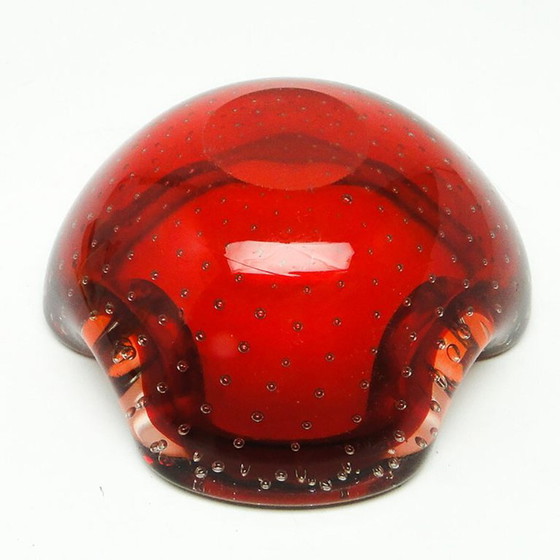 Sommerso Murano Glass Bowl by G. Ferro, Italy, 1950s (photo 3 of 8)
