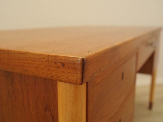 Image 1 of Scrivania in teak, design danese, anni '70, prodotta in Danimarca