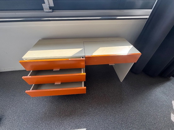 Image 1 of Tocador Naranja, años 70