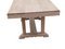 Vintage French Trestle Farmhouse Dining Table in Oak by Master Cabinetmakers Postaire, 1940s (photo 4 of 10)