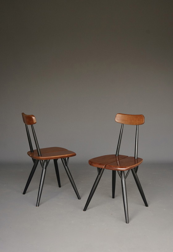 Image 1 of Pirkka Chairs by Ilmari Tapiovaara for Laukaan Puu. 1950s