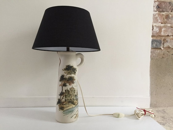 Image 1 of Lampada in ceramica fatta a mano da CAZALAS Francia