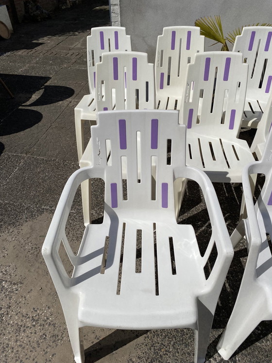 Image 1 of 9 sedie Pierre Paulin Mambo e Samba Henry Massonnet