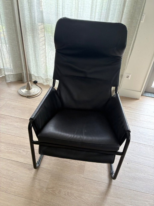 Durlet Copacabana zwart buisframe comfortabele stoelen