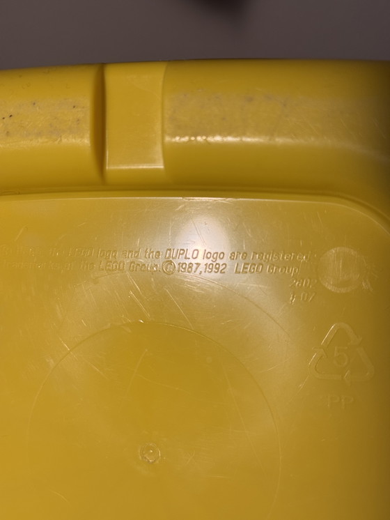 Image 1 of Vintage LEGO container jaren '80/ '90 - popart design