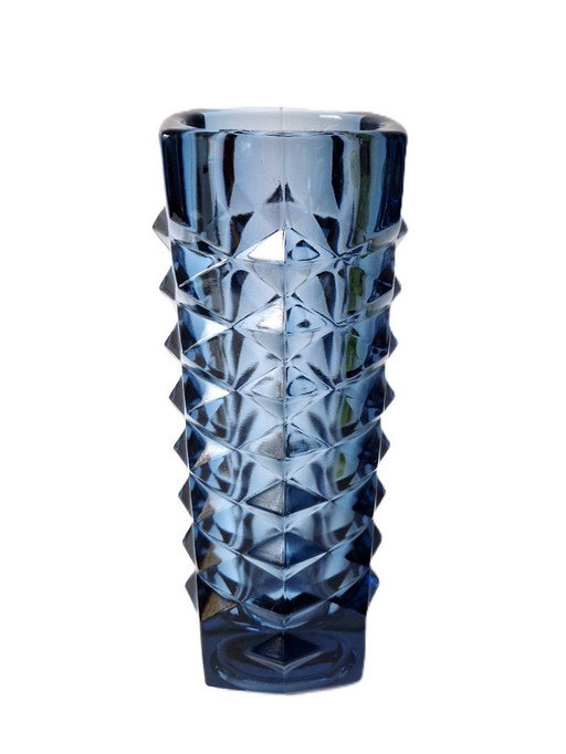 Sklo - "Hobnail" vaas van Jiří Zejmon - Rudolfova Hut