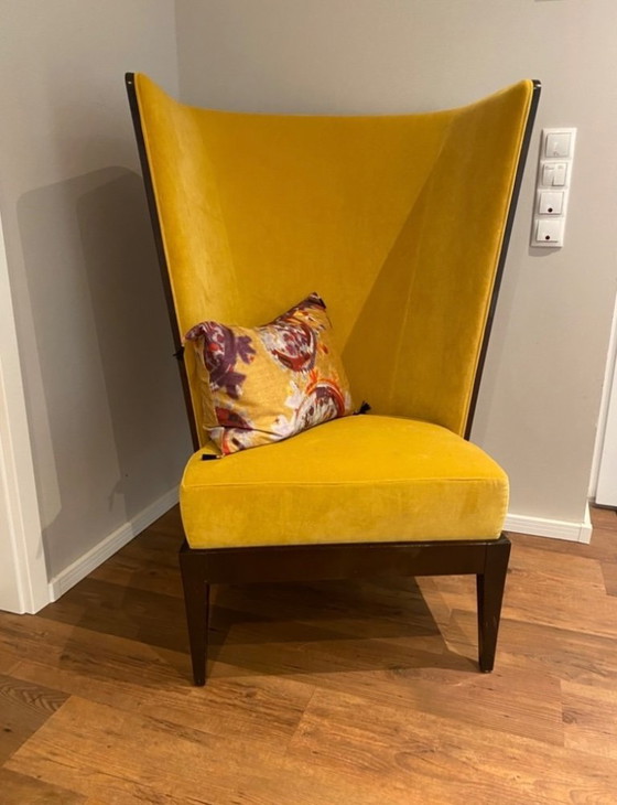 Image 1 of Gestoffeerde fauteuil.