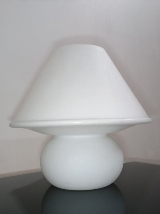 Image 1 of Lampe champignon modèle 6249 par Glashutte Limburg 1970s