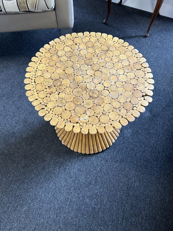 Image 1 of Tavolino vintage McGuire – bambù/rattan
