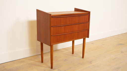 Vintage Drawer Cabinet | 3 Drawers | Teak