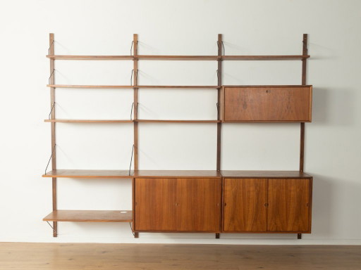 Estantería de pared de los años 60, Poul Cadovius