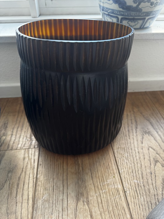 Image 1 of Guaxs V-Mathura Butter brown vase
