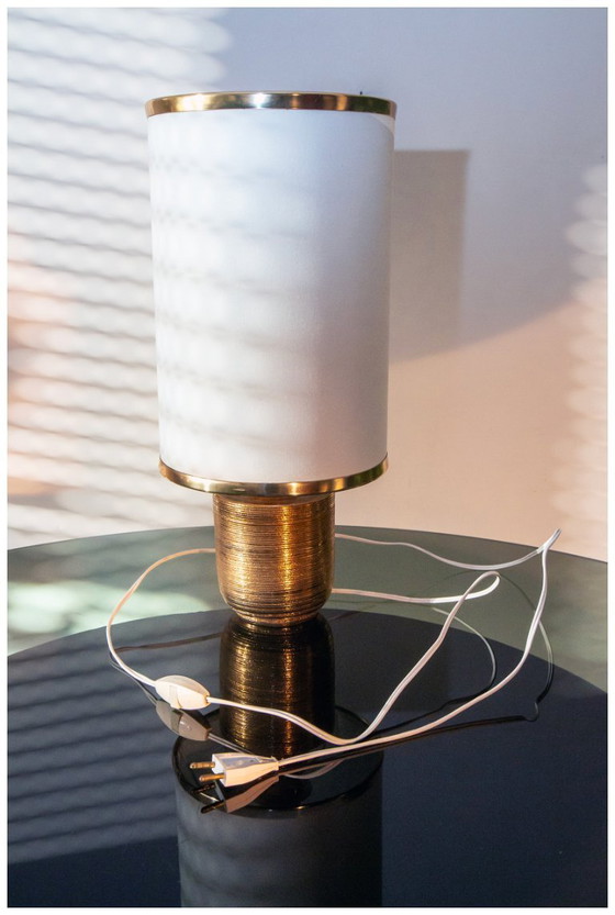 Image 1 of Pagina 1 di 9 Lampada italiana, 1960, ceramica attribuita ad Aldo Lonsi per Bitossi