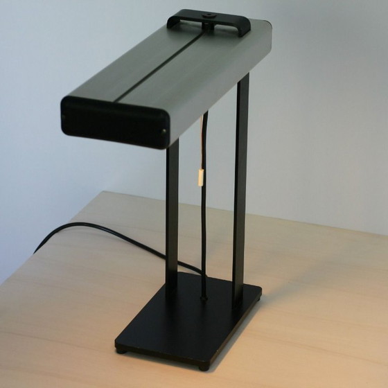 Image 1 of Industrielle Tisch-/Schreibtischlampe, schwedisches Design. Jan Åke Hallen.