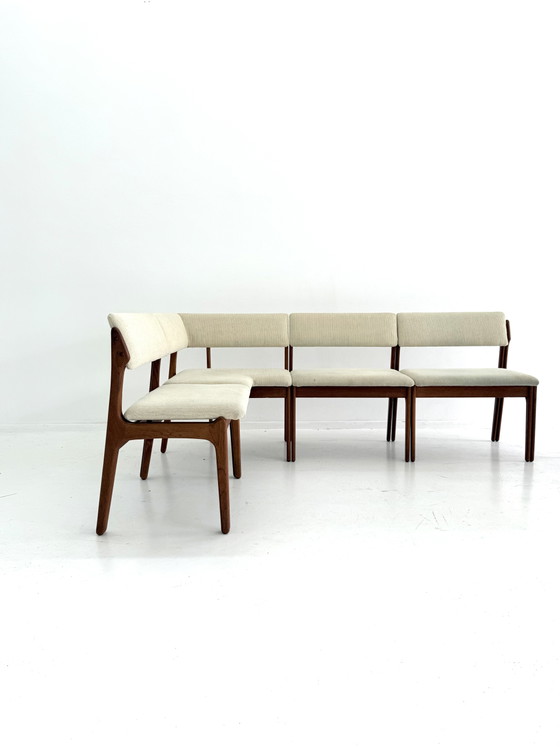 Image 1 of Comedor de teca antiguo modelo 49, Erik Buch '70