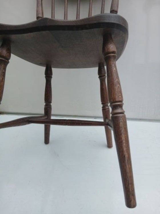 Image 1 of 2 sedie da pranzo in legno massello – stile fattoria