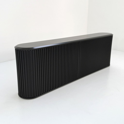 Black A'dammer Sideboard by Aldo van de Nieuwelaar for Pastoe, 1980s