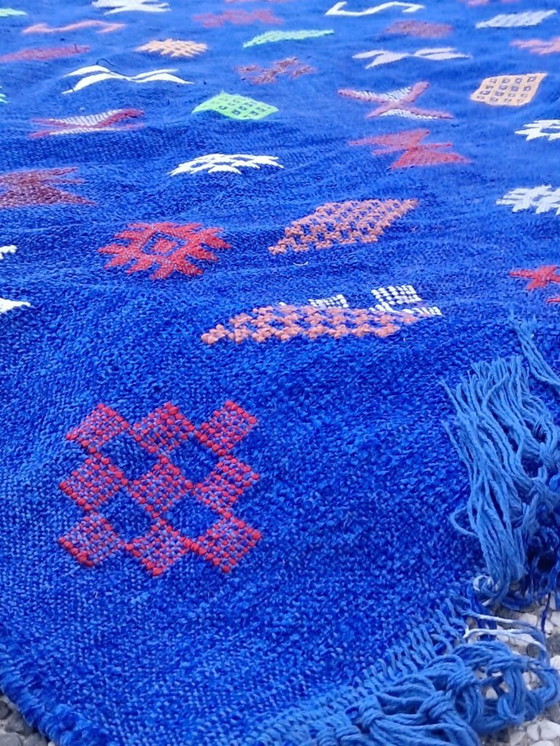 Image 1 of Handgeknoopt Berber kleed wol 243x140cm