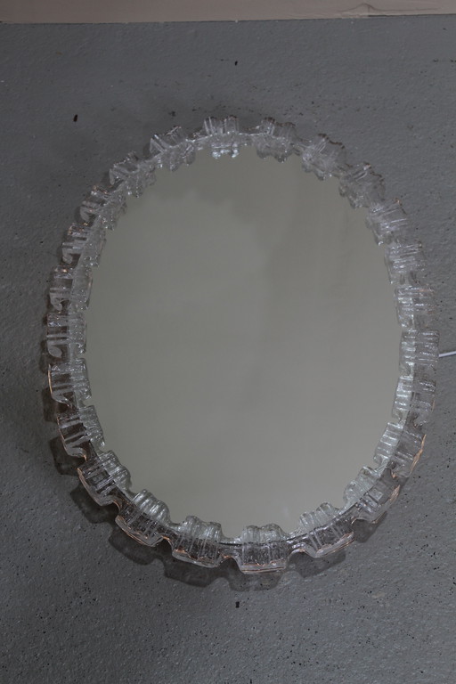 Vintage Mirror Ice Glass - Acrylic, Honsel