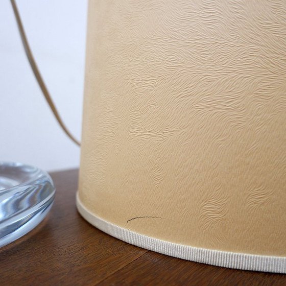 Image 1 of Sheraton model glazen tafellamp, van Michael Bang voor Holmegaard - jaren 70