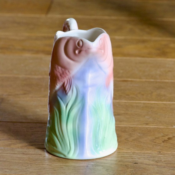 Image 1 of Vintage kleurrijke viskaraf