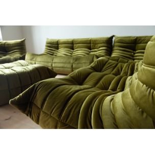 Togo vintage woonkamer set door Michel Ducaroy voor Ligne Roset, 1970