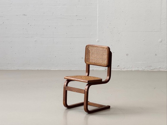 Image 1 of Set of 2 Mid-Century Cesca children's chairs with Viennese wickerwork, 1970s