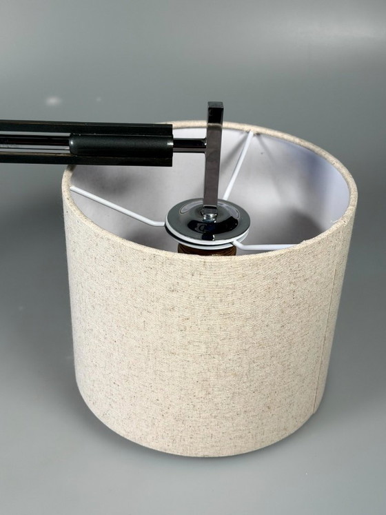 Image 1 of 60er 70er Jahre Wandlampe Wall Sconce ausziehbar Metall Chrom Mid Century Design