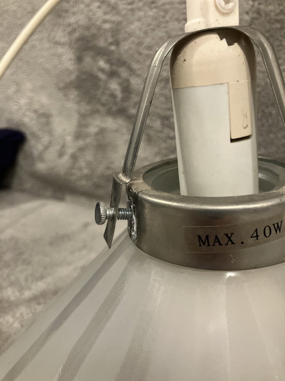 Ikea 90er Have Pendelleuchte Set Typ T0404 – Pendelleuchten, Glas, Metall (photo 5 of 5)