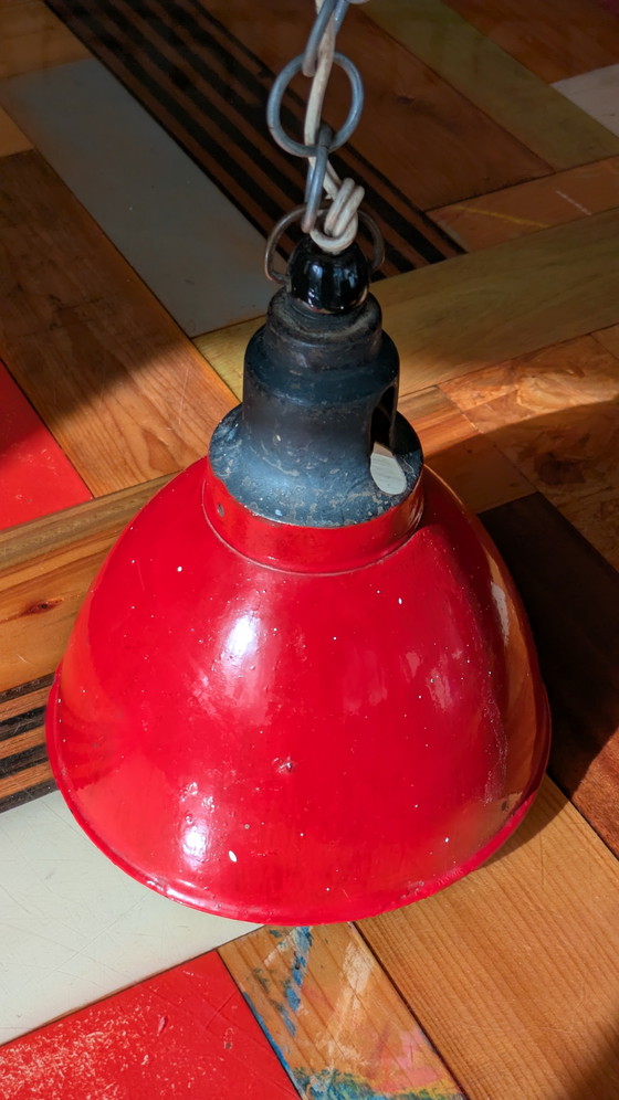 Image 1 of Bauhais Kamden hanglamp jaren 20 ( Bauhaus)