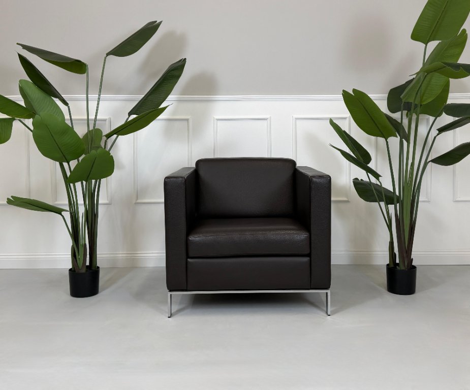 Walter Knoll Foster 500 Armchair Design Leather Brown | €1,400