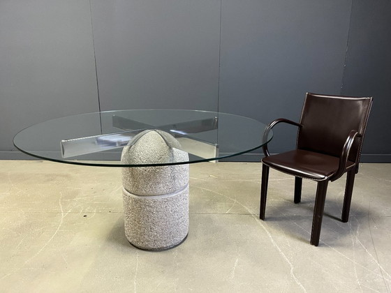 Image 1 of Mesa de comedor "Paracarro" de Giovanni Offredi para Saporiti, años 70