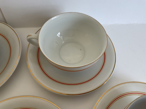 Image 1 of Tasses et soucoupes THUN Tchécoslovaquie, 1970