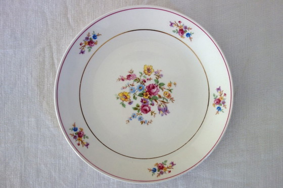 8 Gien Dessertborden circa 1940 – Servies, Porcelain (photo 4 of 8)