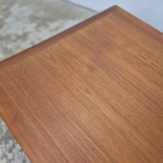 Image 1 of Table basse vintage danoise en teck H.W. Klein, Bramin, XXL années 60