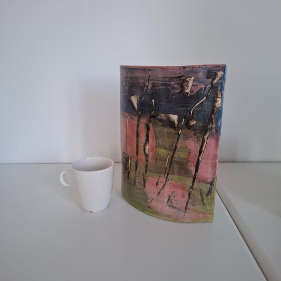 Image 1 of Carin Staal - multi-colored container/vase