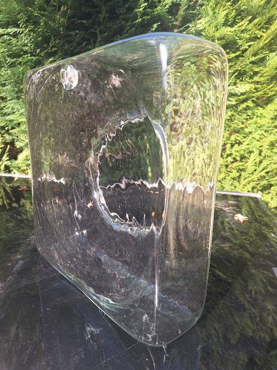 Vaso da parete unico in vetro ghiaccio, Vasi, Trasparente (foto 7 di 9)