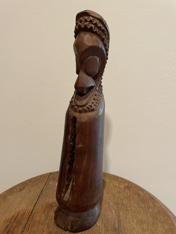 Image 1 of Tamburo a fessura proveniente da Vanuatu