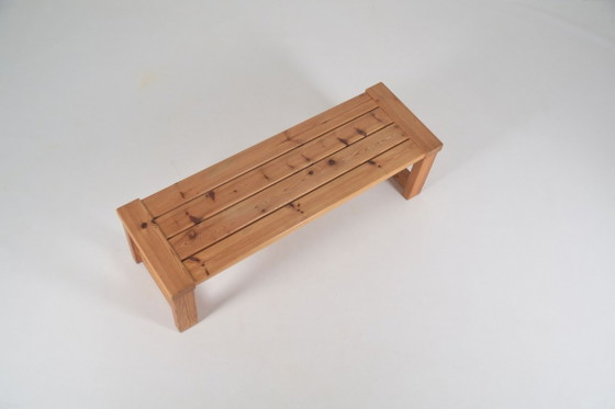 Banc suédois en pin par Nils Troed pour Glas Mäster, 1960 – Wood, Vintage (photo 3 of 8)
