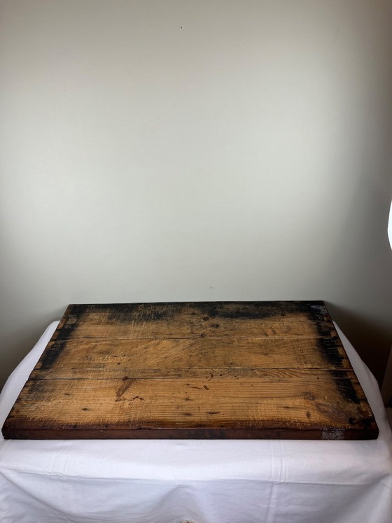 Cassetto antico di mobile da tipografia – Decorazioni murali, Legno (photo 6 of 7)
