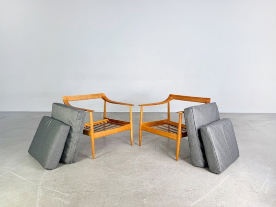 Image 1 of 4x Knoll Antimott fauteuil Midcentury fauteuil fauteuil Vintage