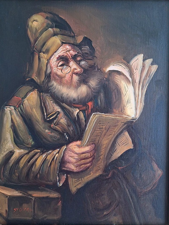The Reader – Gemälde & Zeichnungen, Canvas (photo 3 of 5)