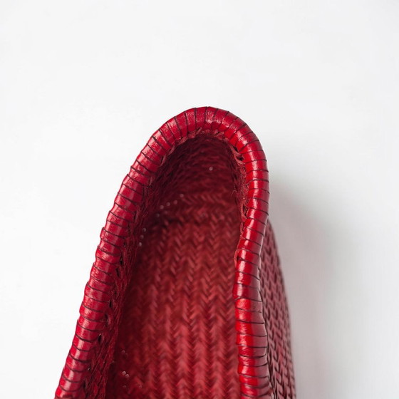 Image 1 of Handgemaakte, ambachtelijk geweven leren [tas] – Premium Intrecciato-vakmanschap