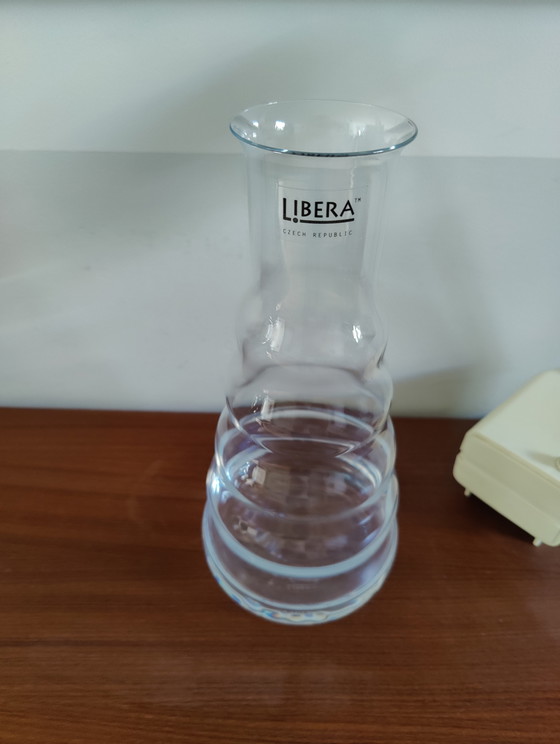 Image 1 of Carafe Crystal Libera, Dessinée par Vladimir Klein en 2005, Fabriquée par le fabricant de verre Crystalex